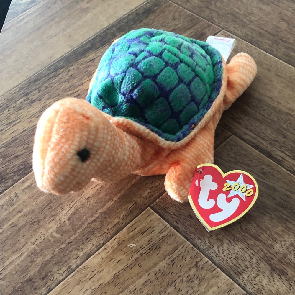 Ty Beanie Babies Peekaboo The Turtle